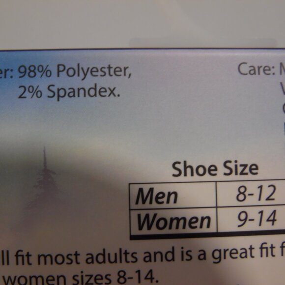 Joy of Painting Bob Ross Crew Socks 2 pair One Size - Picture 8 of 8